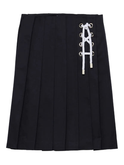 Pleated Midi Skirt