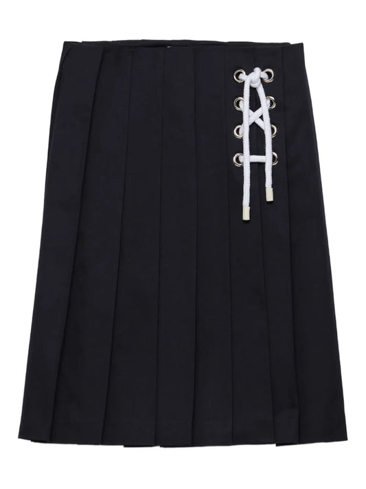 Pleated Midi Skirt