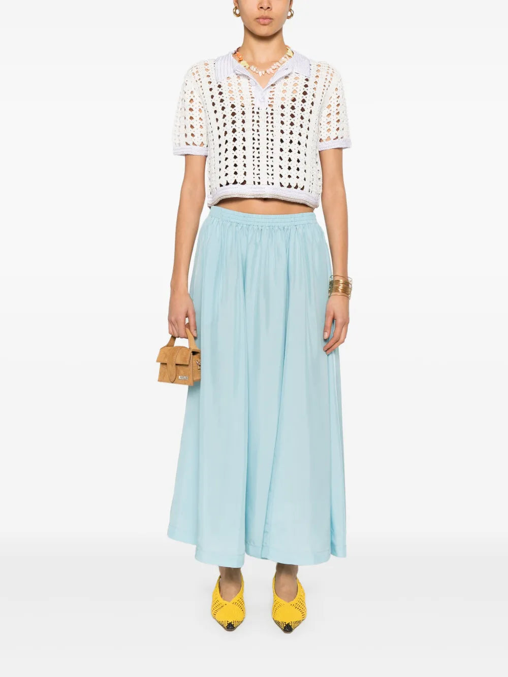 Silk Maxi Skirt