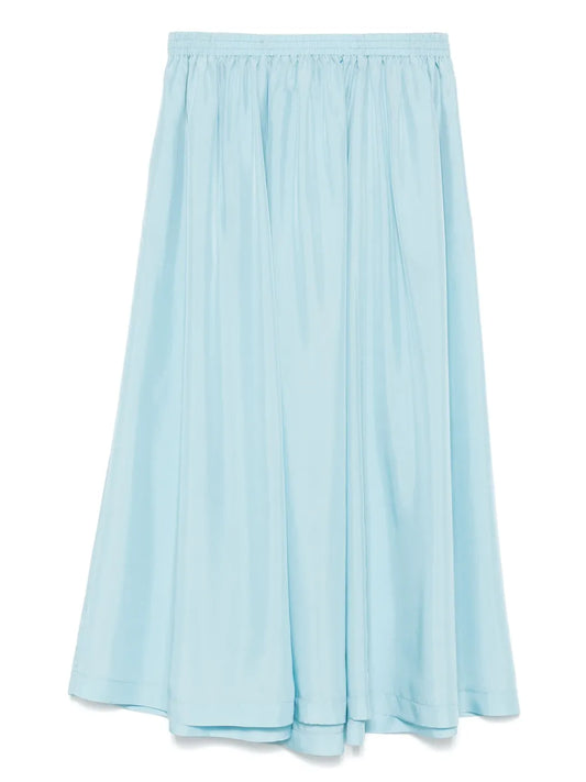 Silk Maxi Skirt