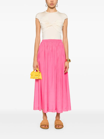 Silk Maxi Skirt
