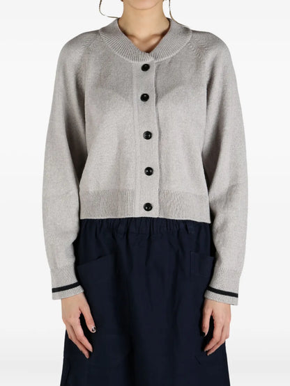 Wool-Cotton Cardigan