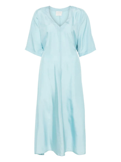 Habotal Silk Maxi Dress