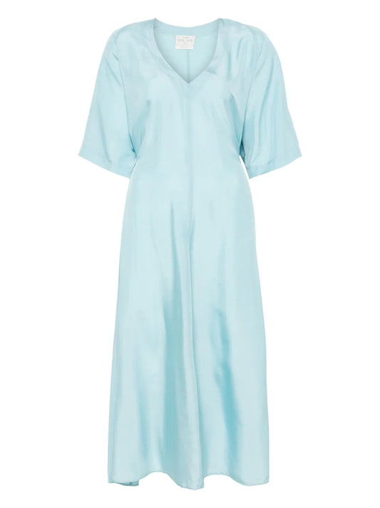Habotal Silk Maxi Dress