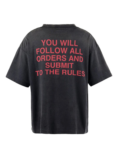 Slogan-Print T-Shirt
