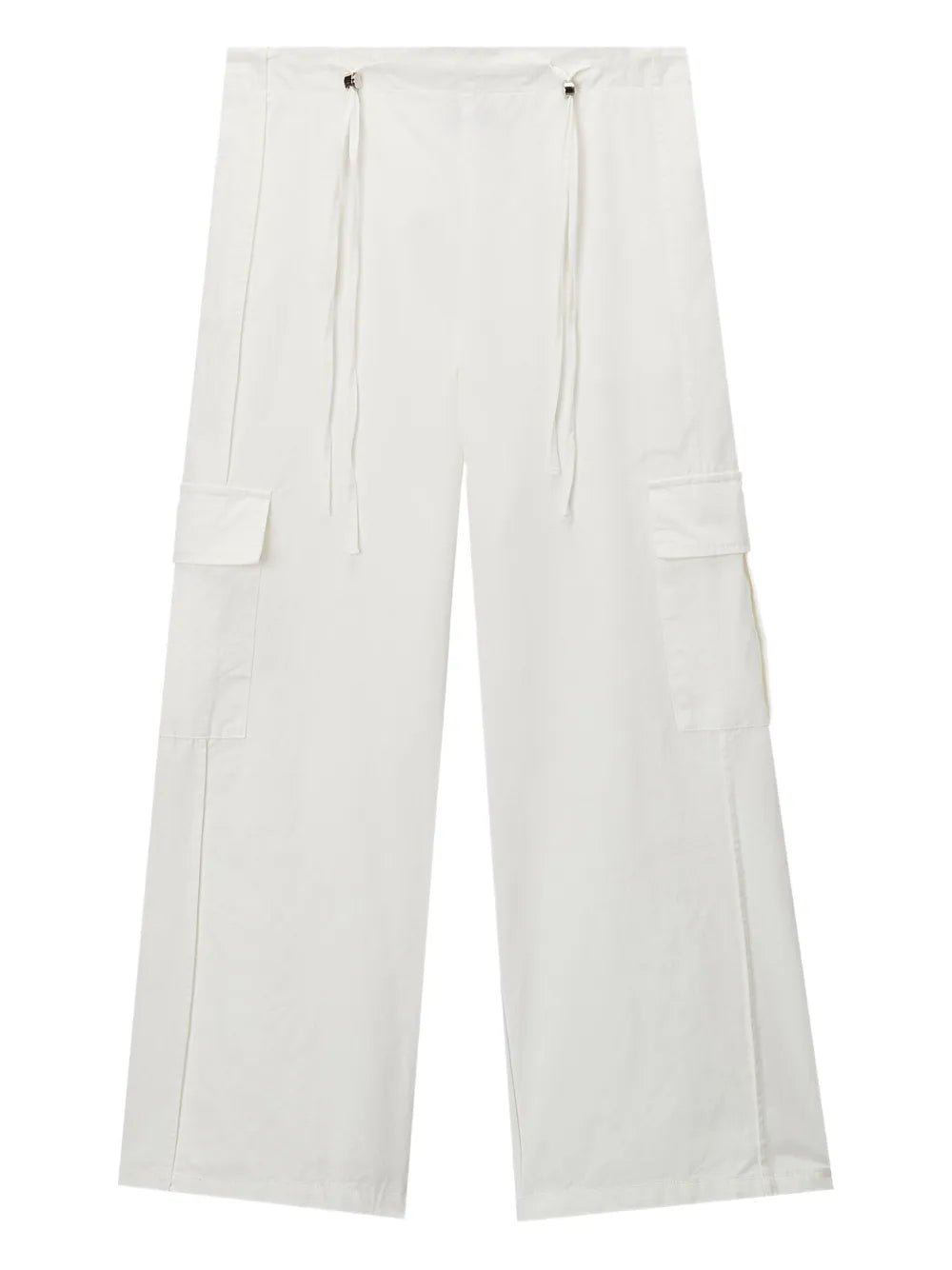 Cargo Wide-Leg Trousers