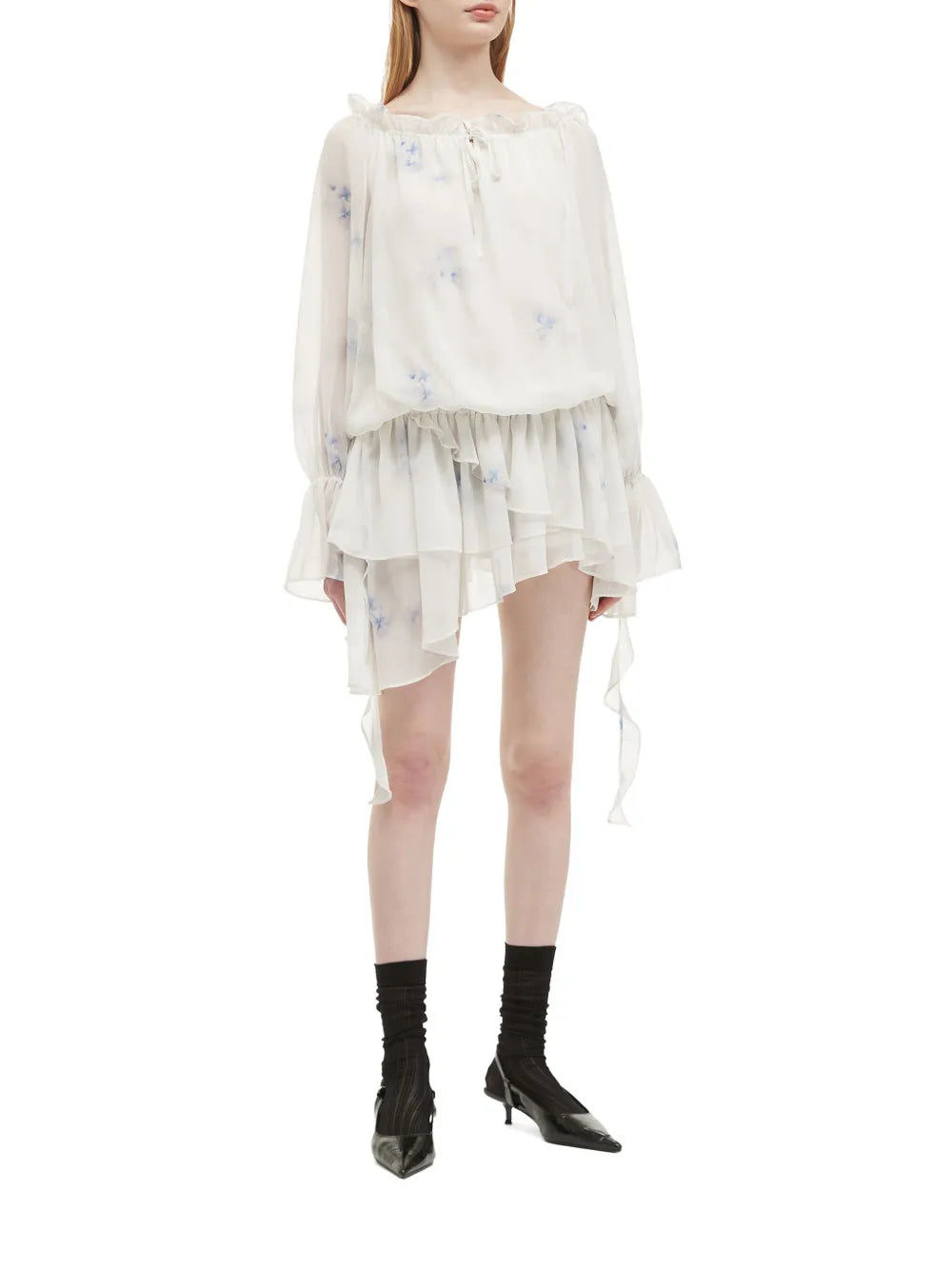 Floral Ruffle Dress