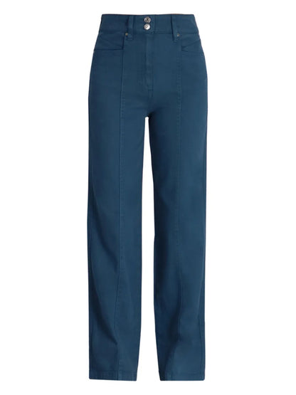 Seam-Detail Trousers