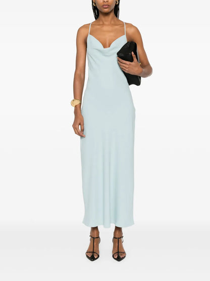 Criss-Cross Midi Dress