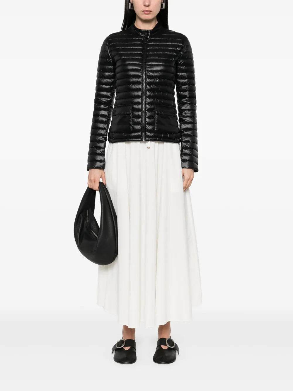 Flared Midi Skirt