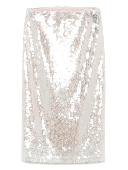 Sequinned Midi Skirt