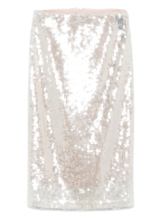 Sequinned Midi Skirt