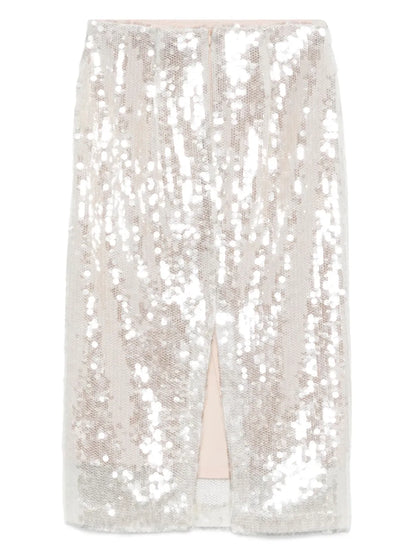 Sequinned Midi Skirt
