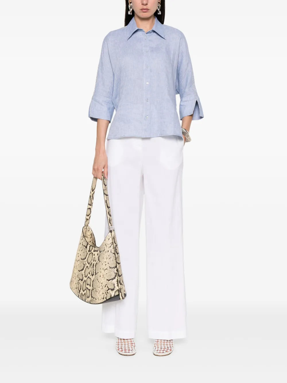 Straight-Leg Trousers