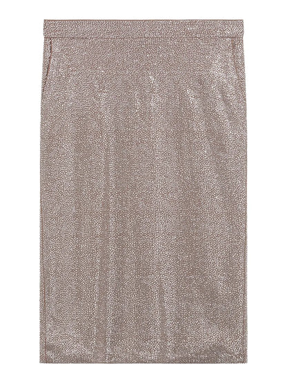 Rhinestone-Embellished Skirt