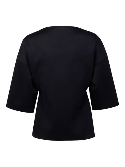 Slash-Neck Top