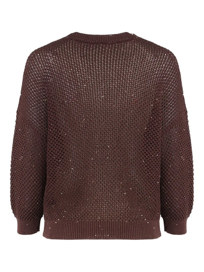 Sequin-Embellished Jumper