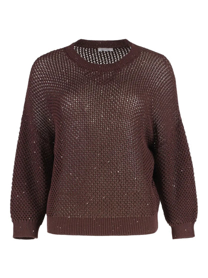 Sequin-Embellished Jumper