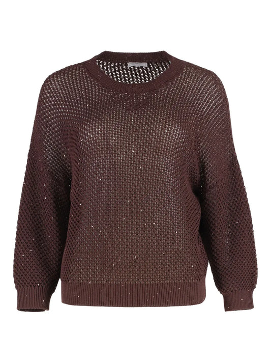 Sequin-Embellished Jumper