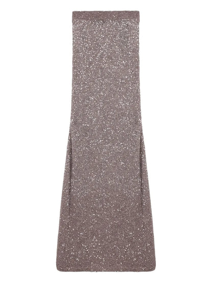 Glitter-Detailing Skirt