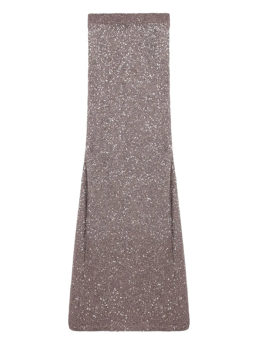 Glitter-Detailing Skirt