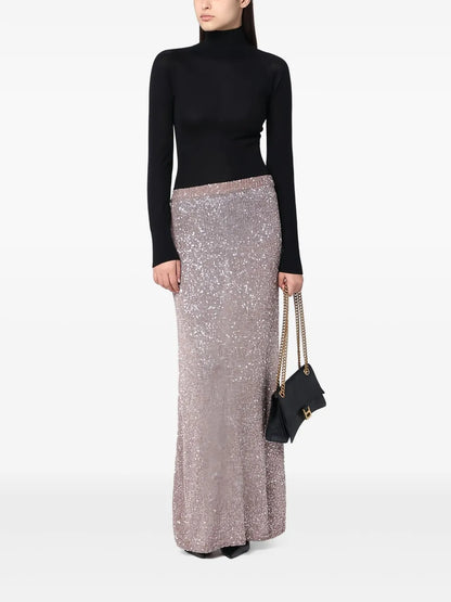 Glitter-Detailing Skirt