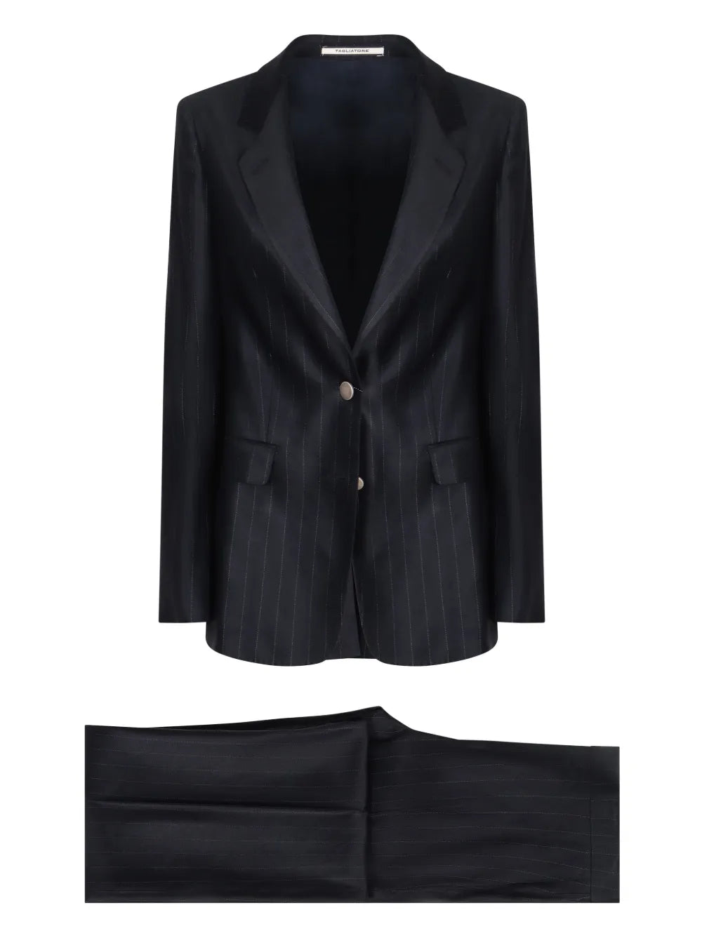 Pinstriped Suit