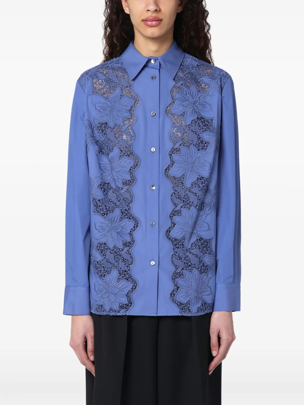 Embroidered Cotton Shirt