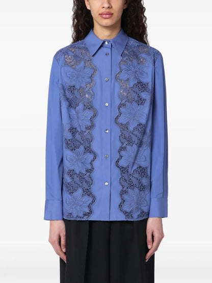 Embroidered Cotton Shirt