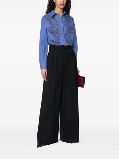 Embroidered Cotton Shirt