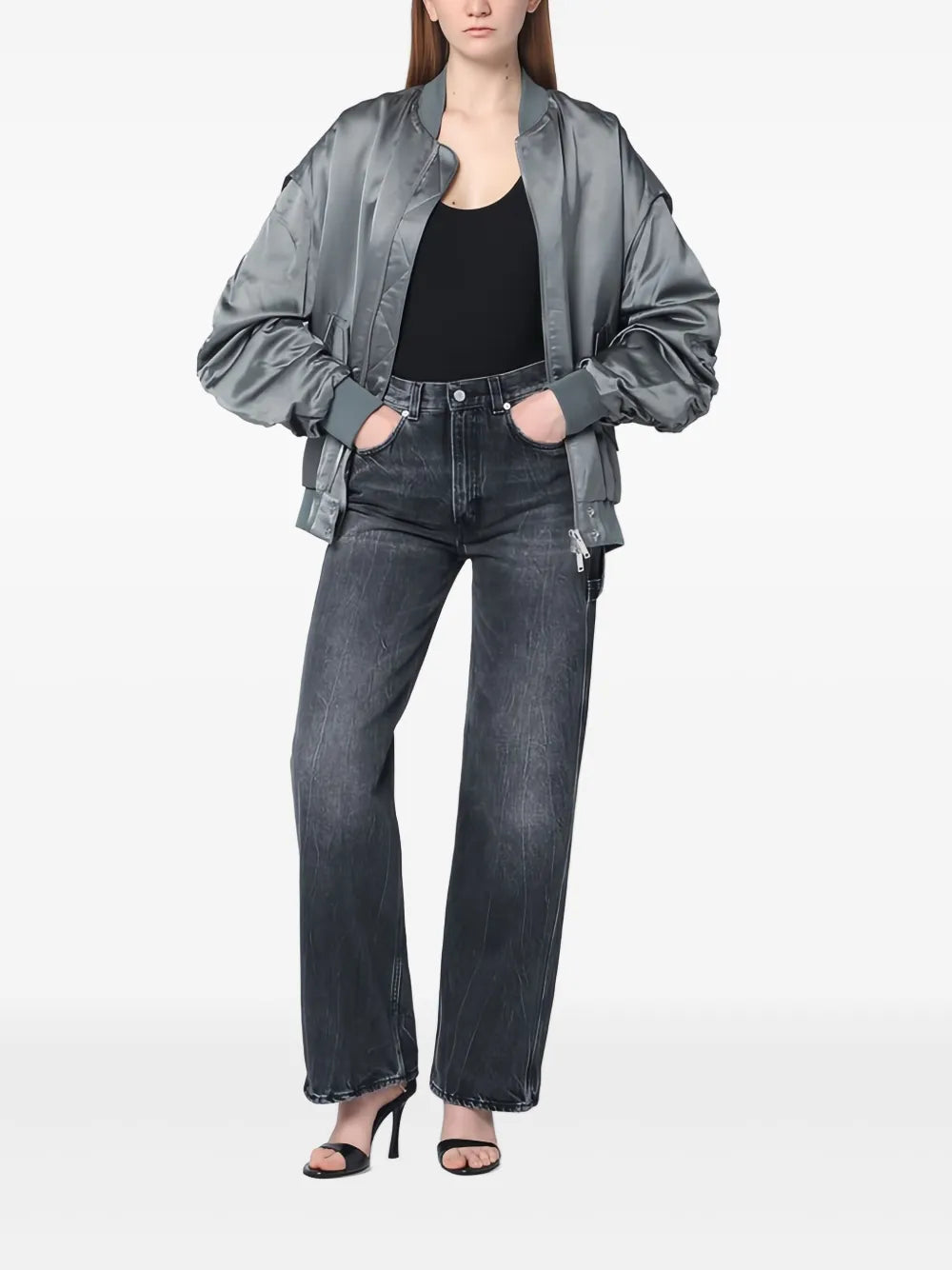 Zip-Up Bomber Jacket
