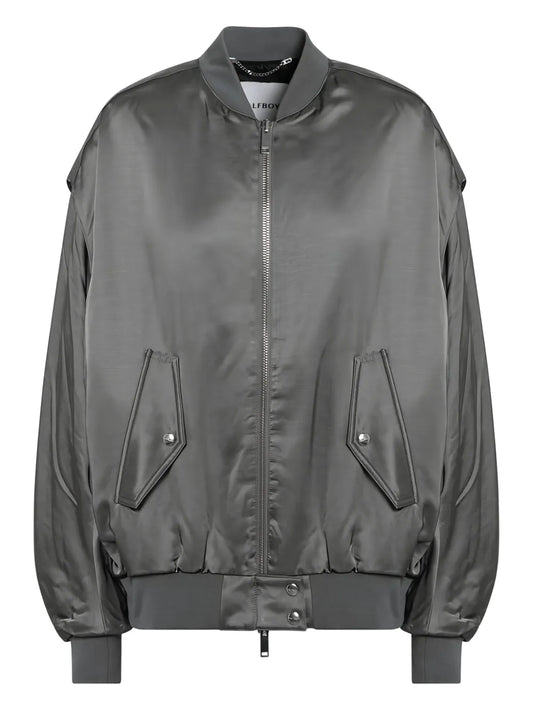 Zip-Up Bomber Jacket