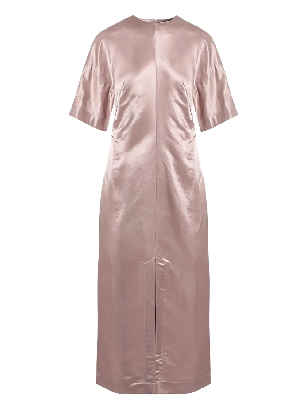 Gathered-Detail Dress