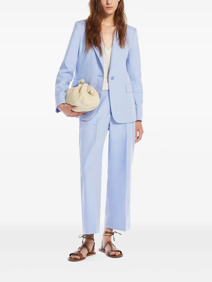 Cropped Tailored Trousers