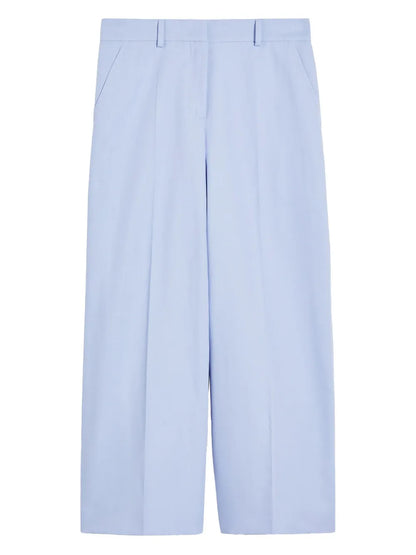 Cropped Tailored Trousers