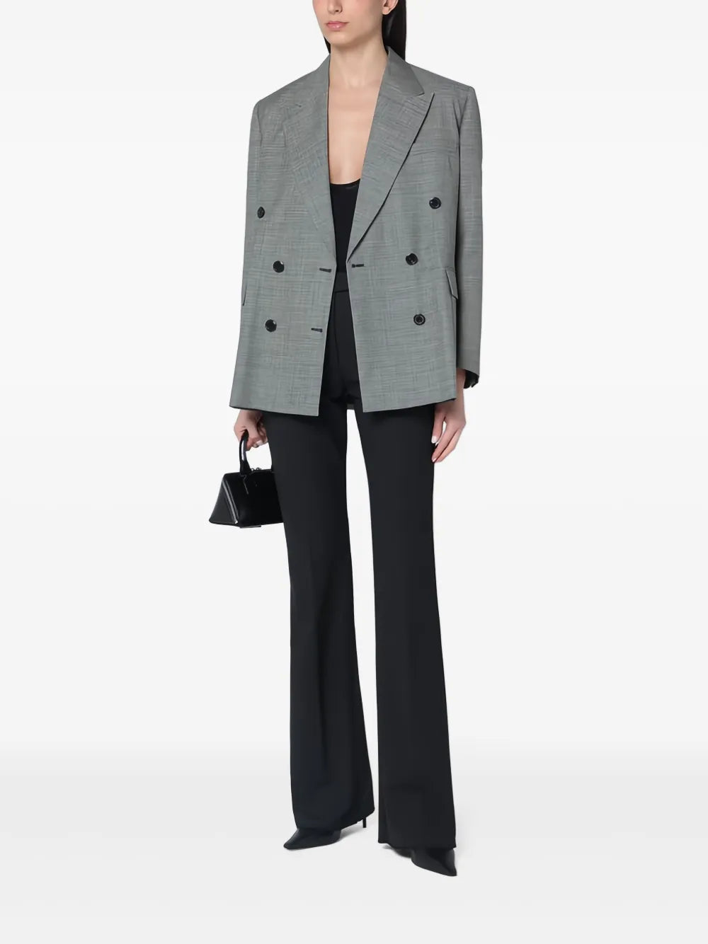 Stretch Straight Trousers