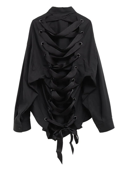 Lace-Up Shirt