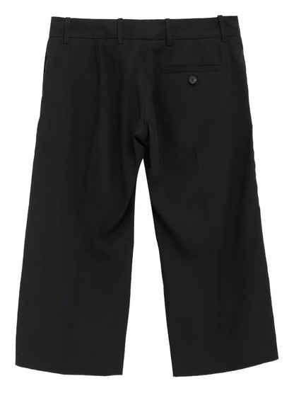 Low-Raise Capri Trousers