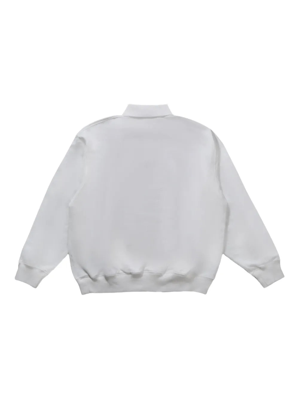 Long-Sleeve Polo Sweatshirt