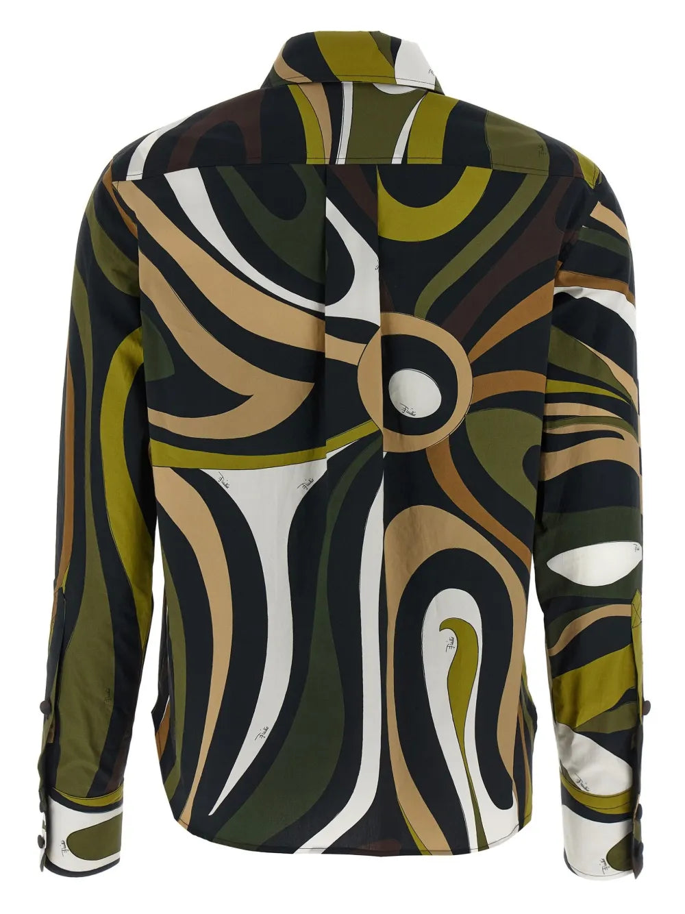 Marble-Print Shirt