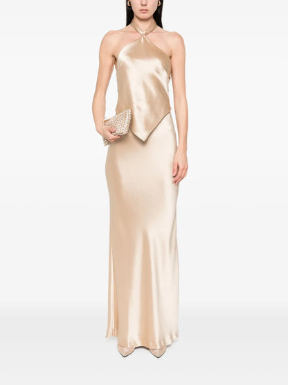 Satin Maxi Dress