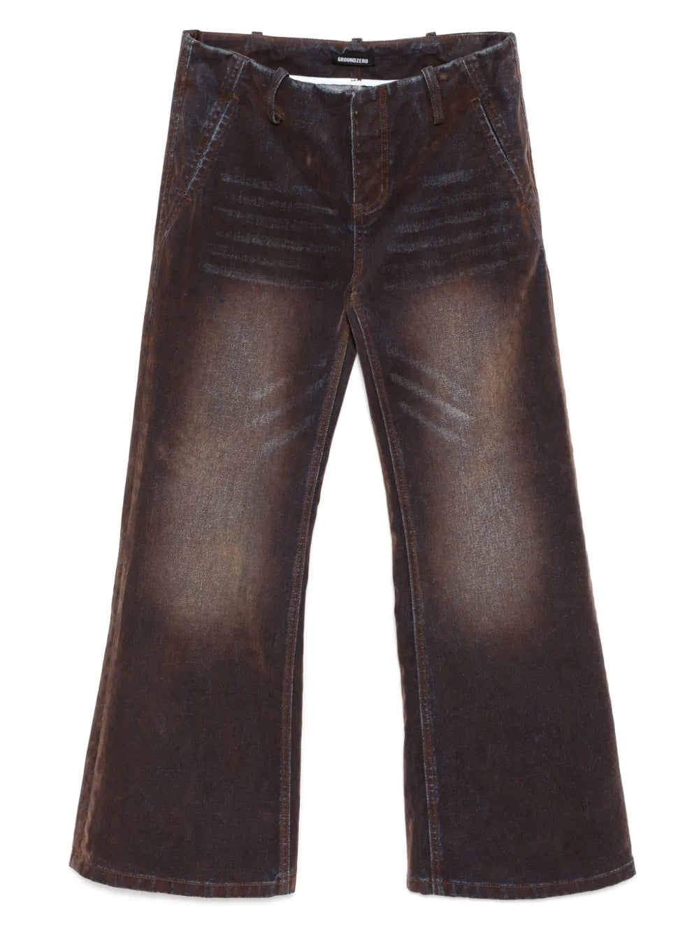 Cotton Flared Trousers