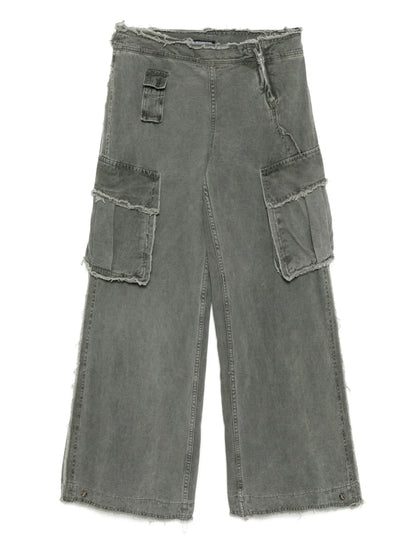 Frayed Cargo Trousers