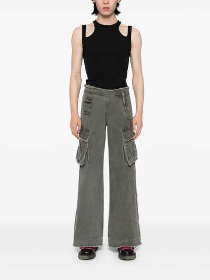 Frayed Cargo Trousers