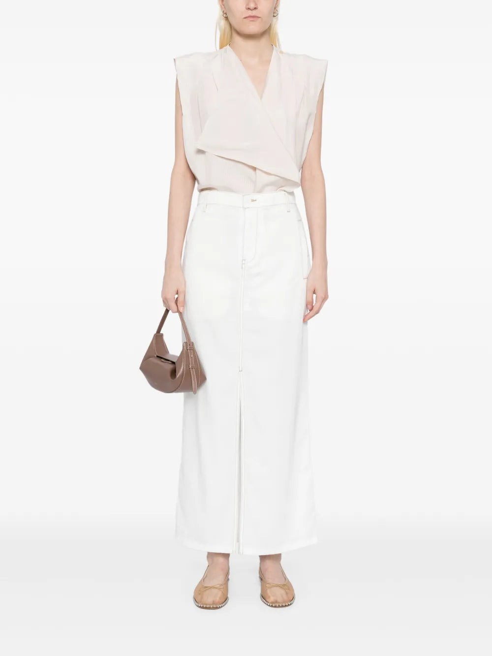 Silk Sleeveless Blouse