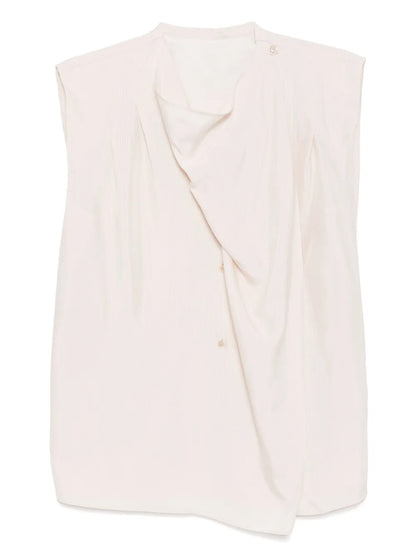 Silk Sleeveless Blouse
