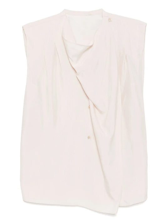 Silk Sleeveless Blouse
