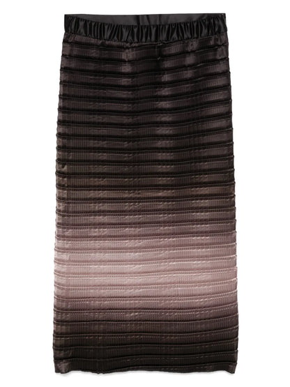 Hanging Dye Gradient Printed Skirt