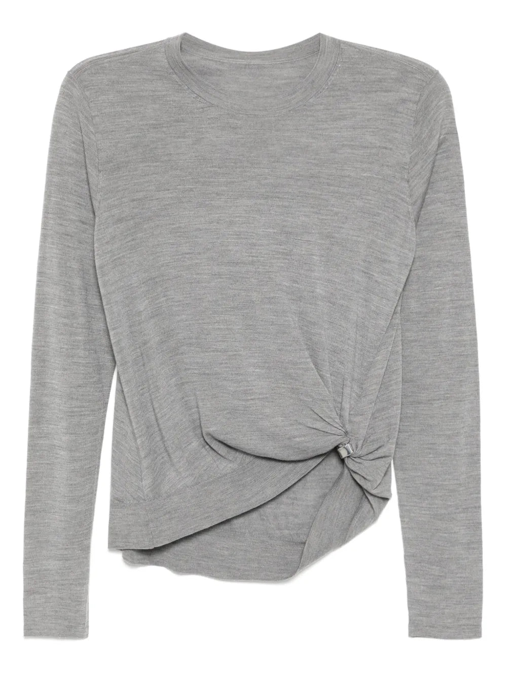 Draped Knitted Top