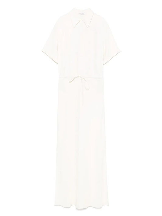 Short-Sleeves Maxi Dress